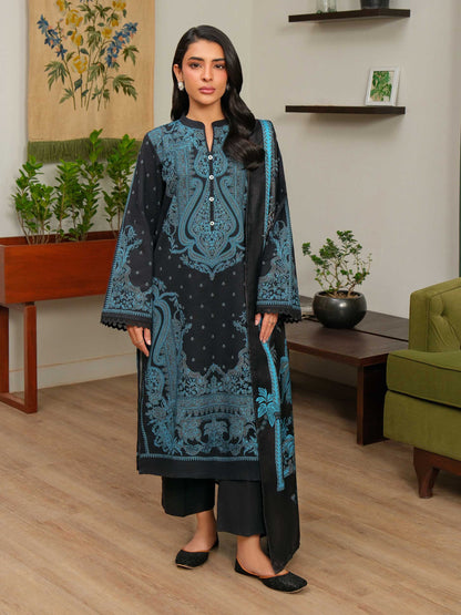 2 Piece Khaddar Suit-Printed (Unstitched)