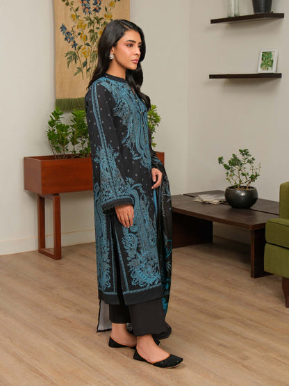 2 Piece Khaddar Suit-Printed (Unstitched)