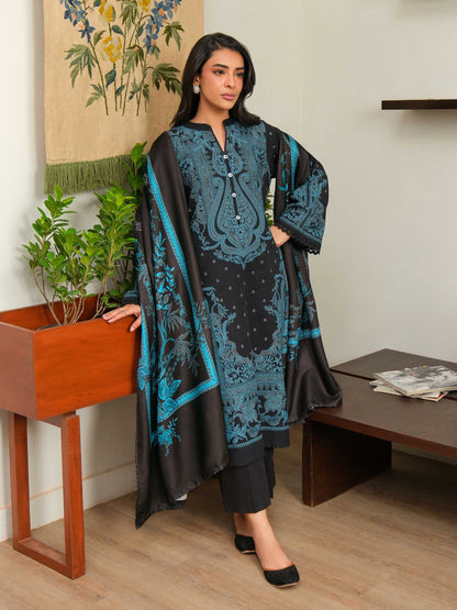 2 Piece Khaddar Suit-Printed (Unstitched)