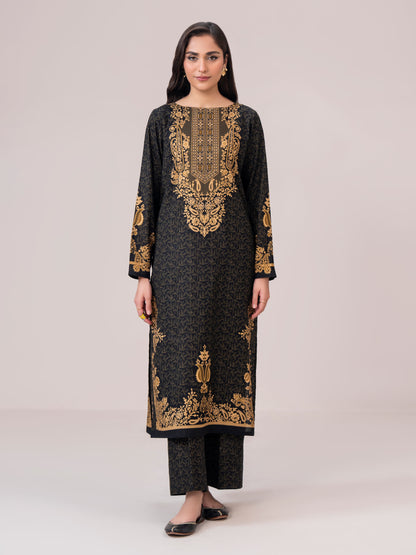 2 Piece Slub Khaddar Suit(Unstitched)