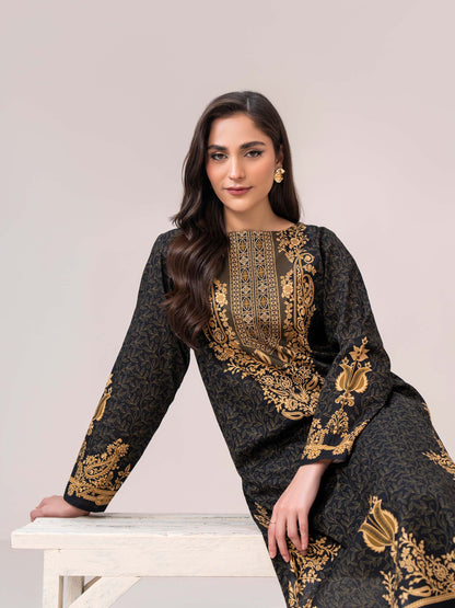 2 Piece Slub Khaddar Suit(Unstitched)