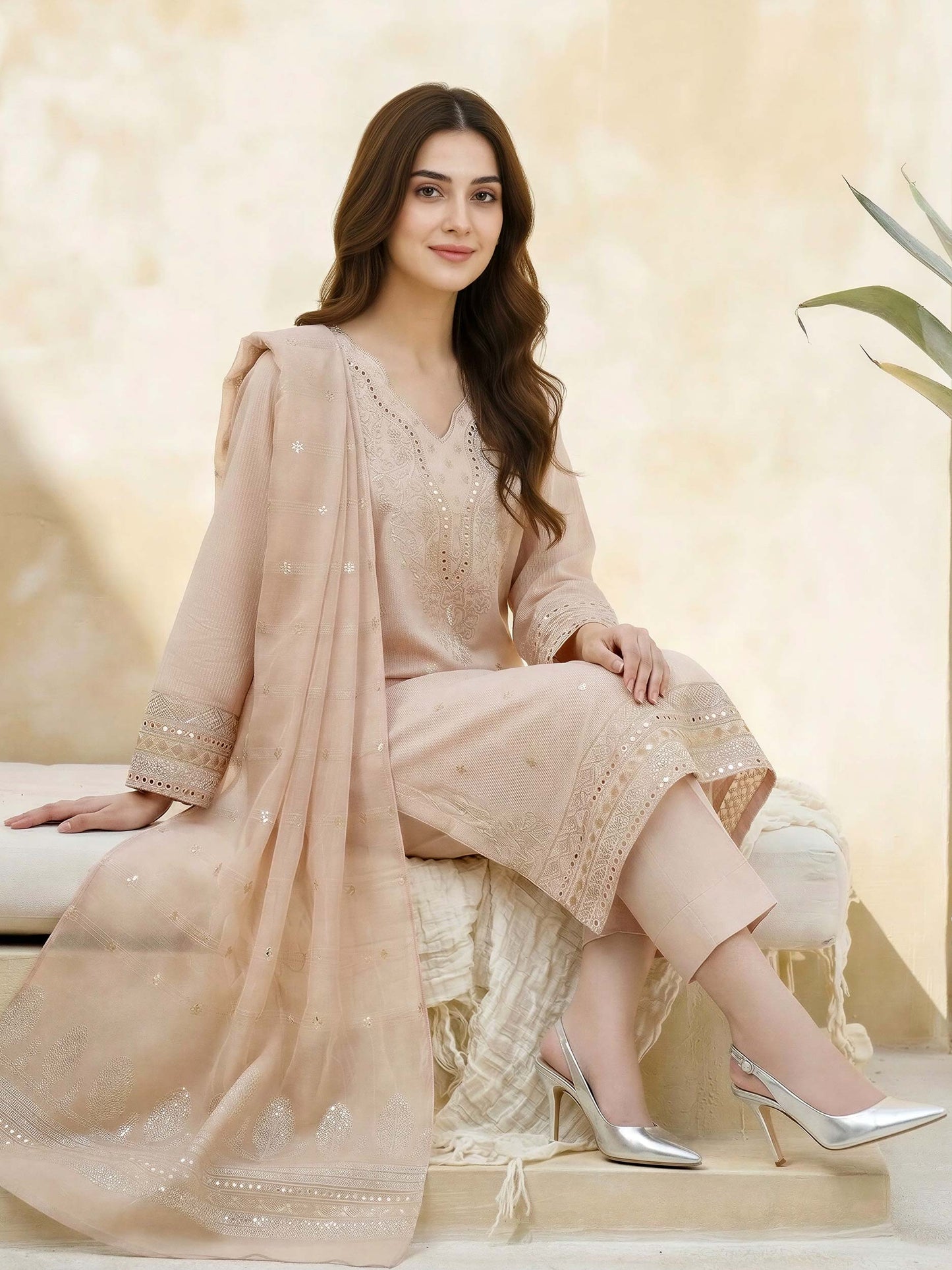 3 Piece Lawn Missouri Suit-Embroidered (Unstitched)