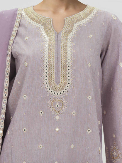 3 Piece Lawn Massouri Suit-Embroidered (Unstitched)
