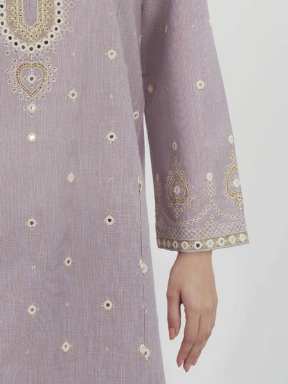 3 Piece Lawn Massouri Suit-Embroidered (Unstitched)