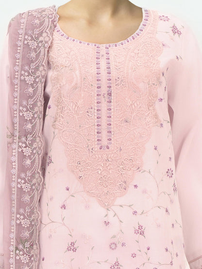 3 Piece Lawn Suit- Embroidered (Unstitched)