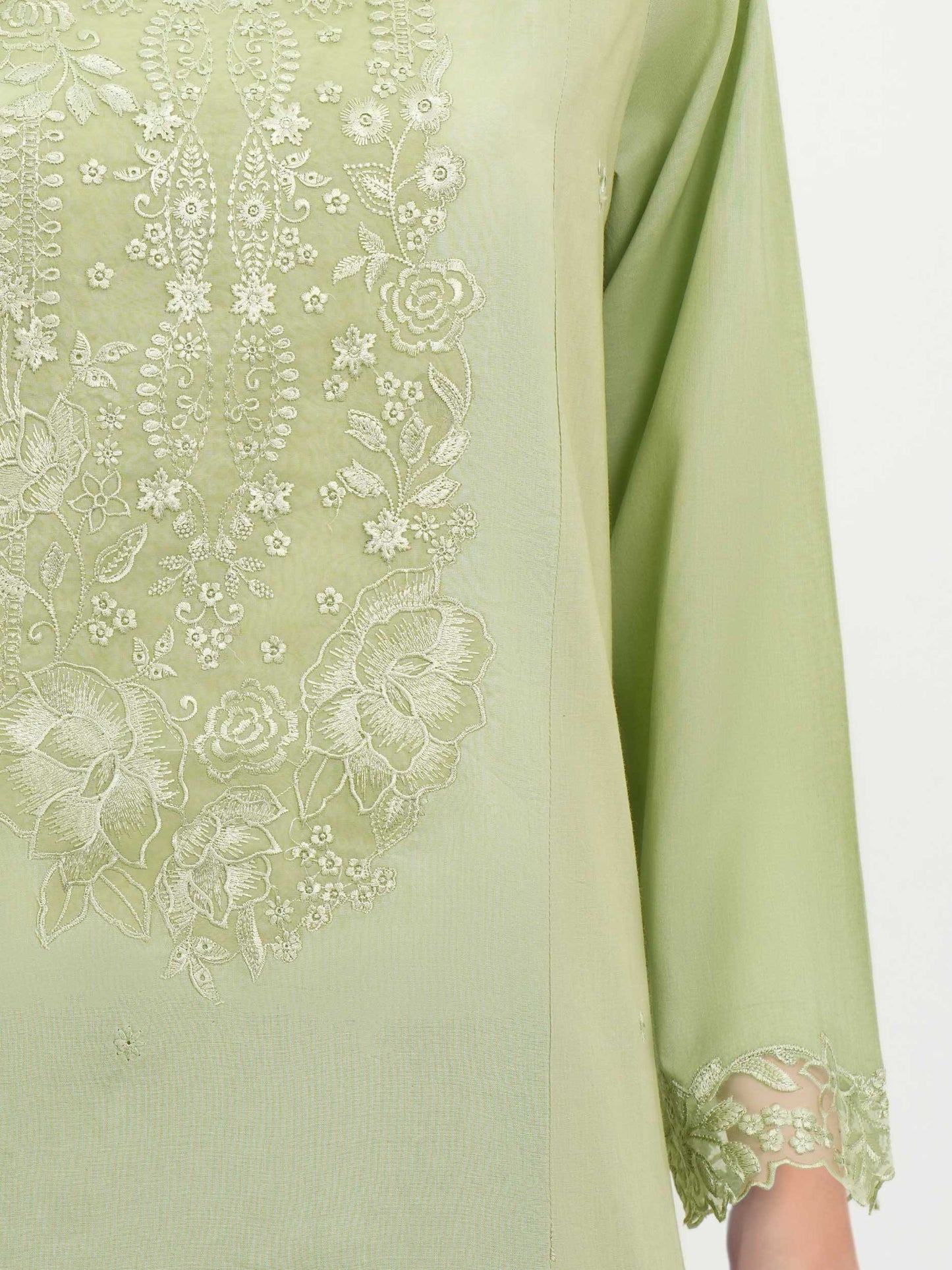 3 Piece Lawn Suit-Embroidered (Unstitched)