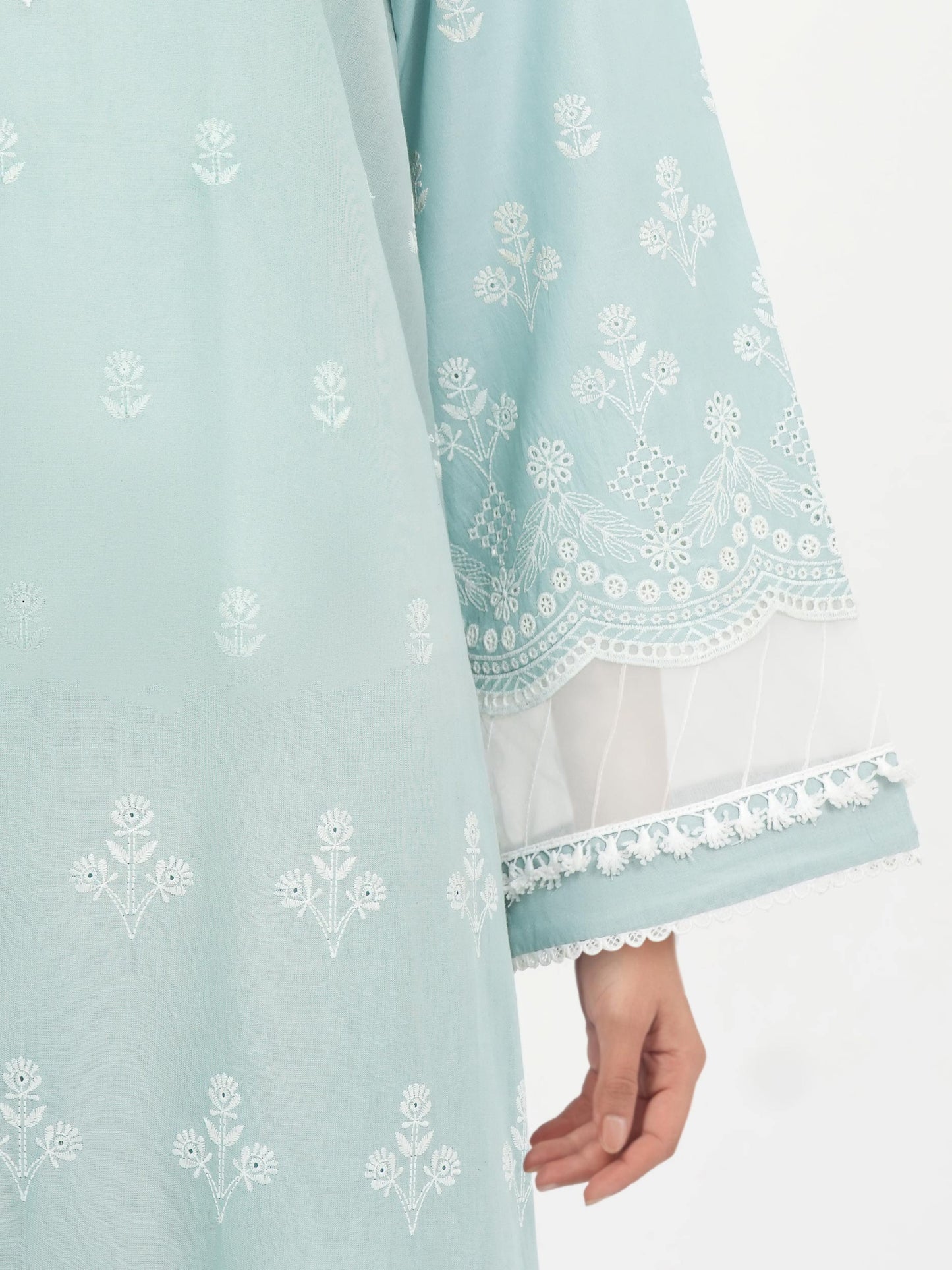 3 Piece Lawn Suit-Embroidered (Unstitched)