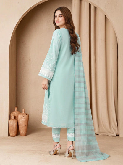 3 Piece Lawn Suit-Embroidered (Unstitched)