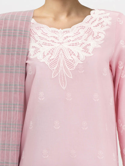 3 Piece Lawn Suit-Embroidered (Unstitched)
