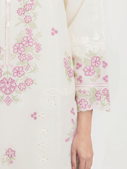 3 Piece Lawn Suit-Embroidered (Unstitched)