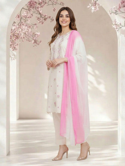 3 Piece Lawn Suit-Embroidered (Unstitched)
