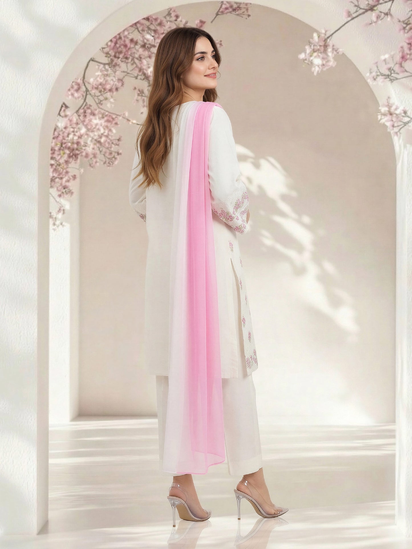 3 Piece Lawn Suit-Embroidered (Unstitched)