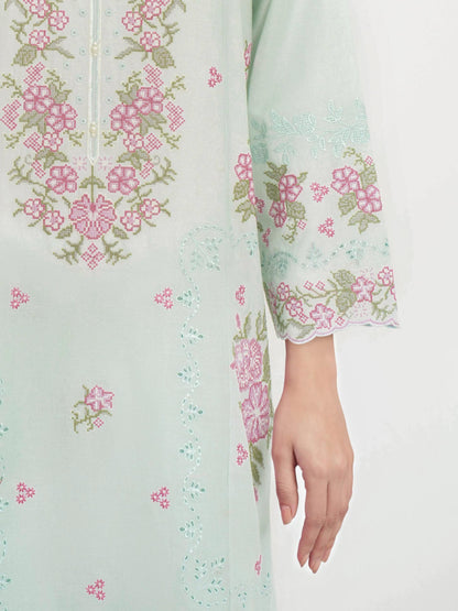 3 Piece Lawn Suit-Embroidered (Unstitched)
