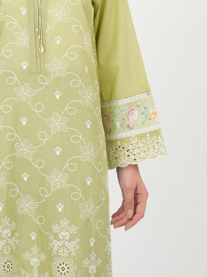 3 Piece Cambric Suit-Embroidered (Unstitched)