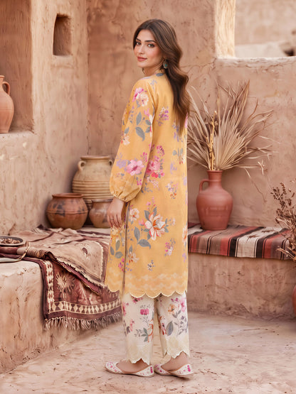 2 Piece Khaddar Suit (Unstitched)