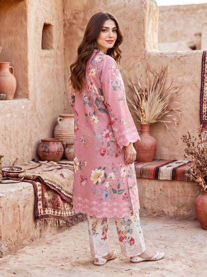 2 Piece Khaddar Suit (Unstitched)