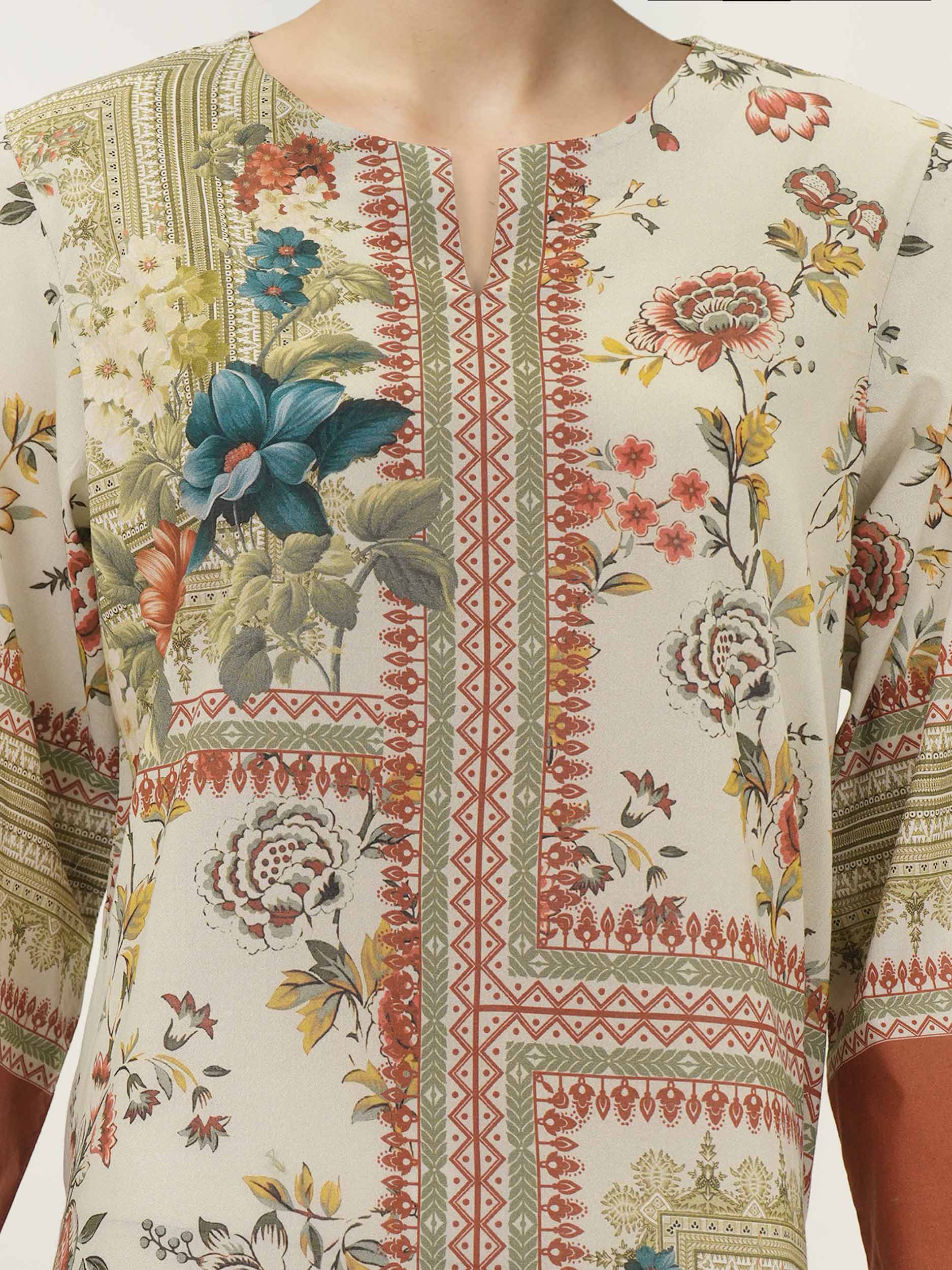 3 Piece Lawn Suit (Unstitched)