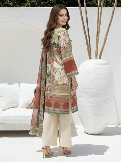 3 Piece Lawn Suit (Unstitched)