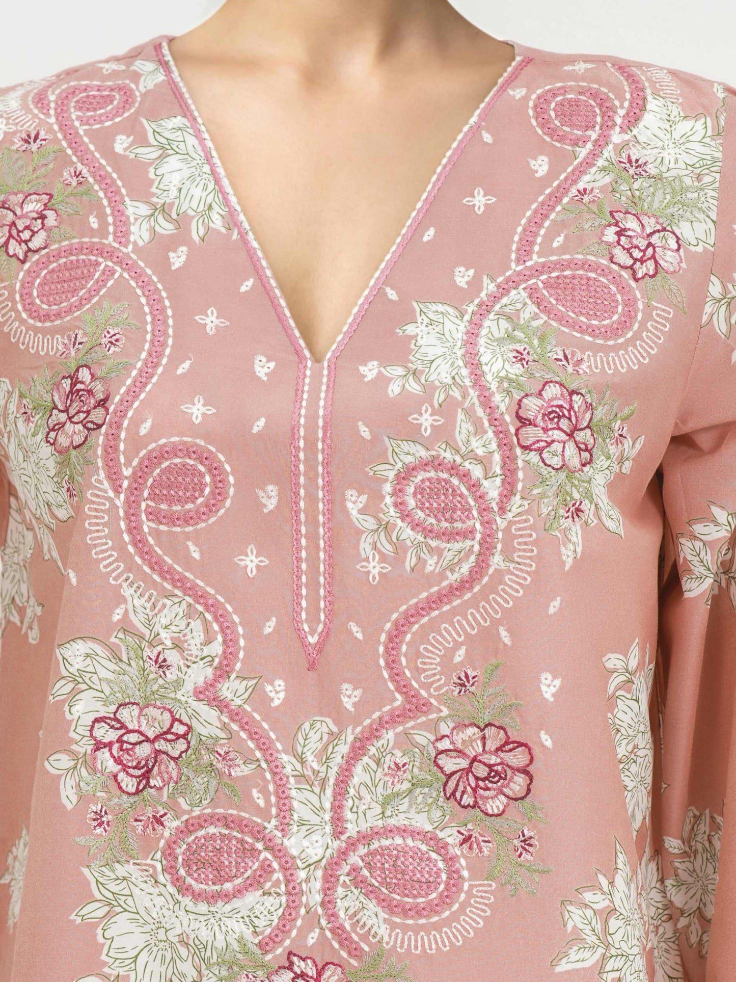 3 Piece Lawn Suit-Embroidered (Unstitched)