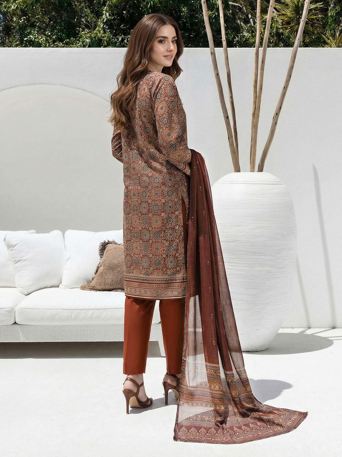 3 Piece Lawn Suit (Unstitched)
