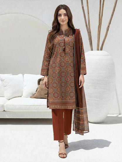 3 Piece Lawn Suit (Unstitched)