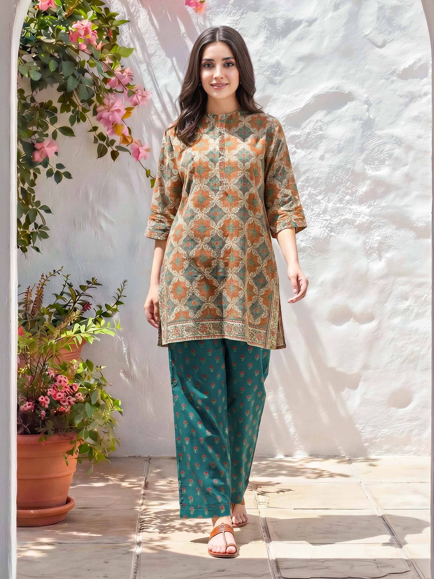 2 Piece Lawn Suit (Unstitched)