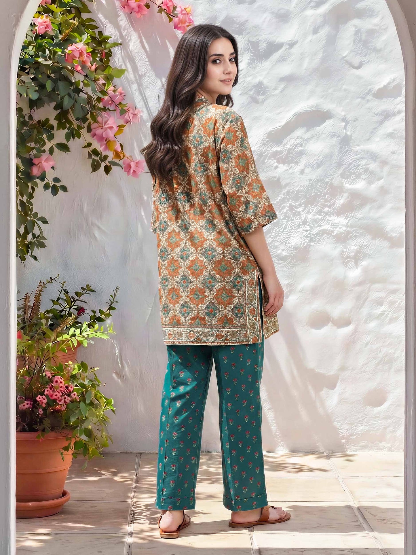 2 Piece Lawn Suit (Unstitched)