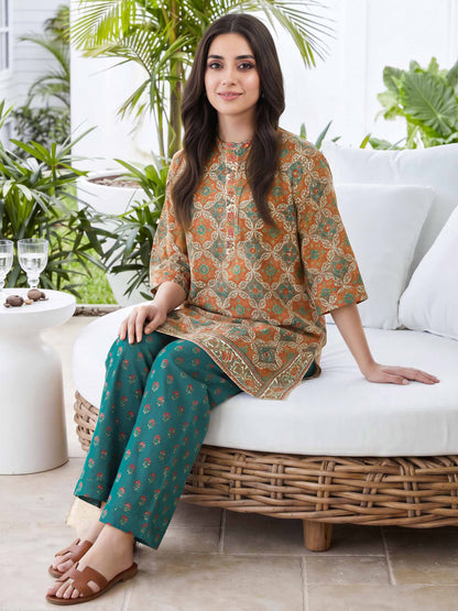 2 Piece Lawn Suit (Unstitched)