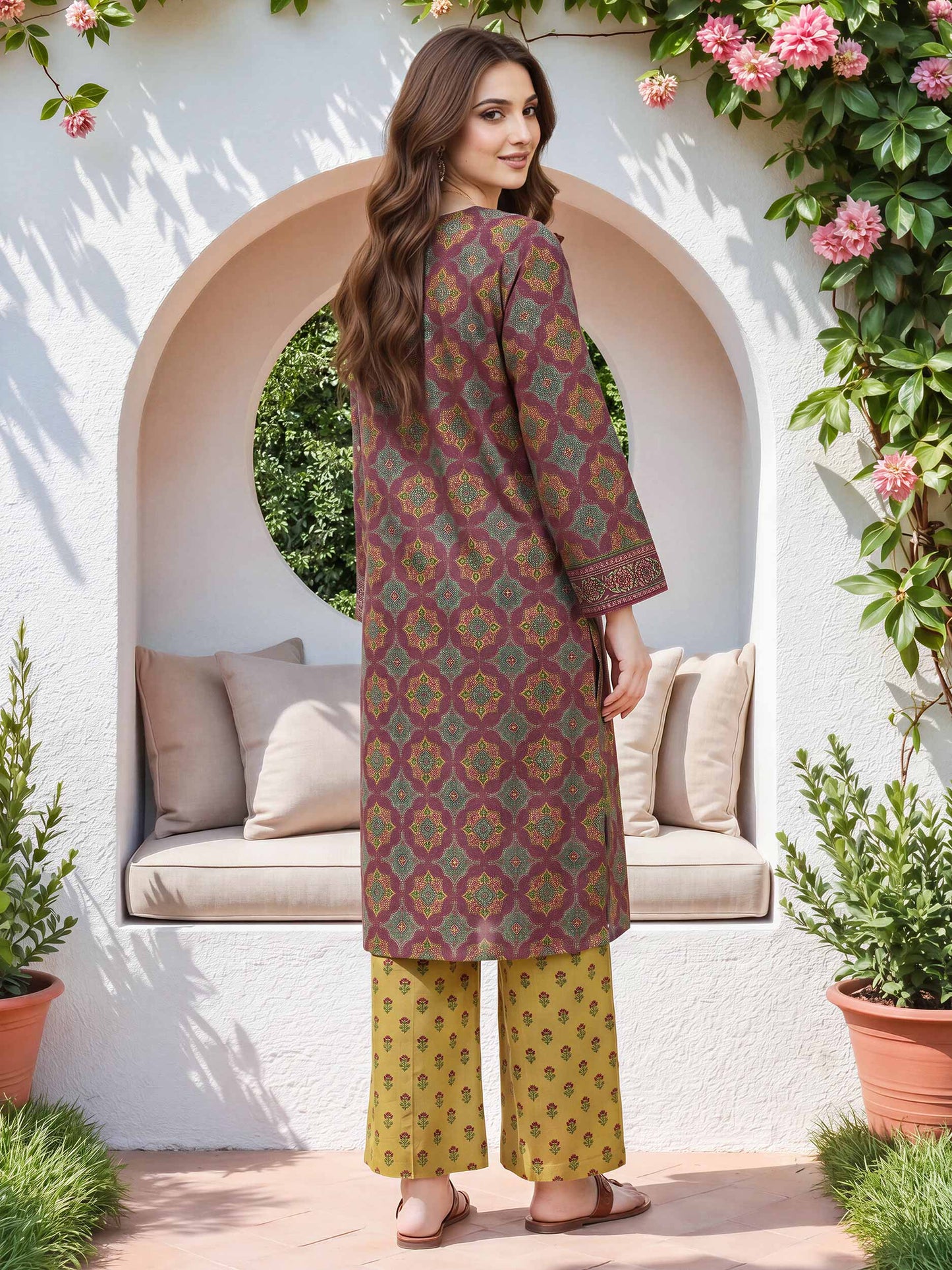 2 Piece Lawn Suit (Unstitched)