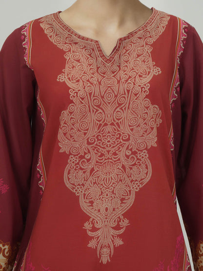 Lawn Shirt- Printed (Unstitched)