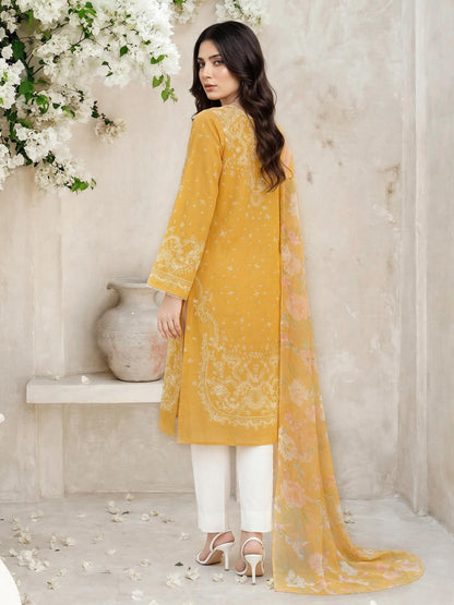 2 Piece Lawn Suit- Paste Printed (Unstitched)