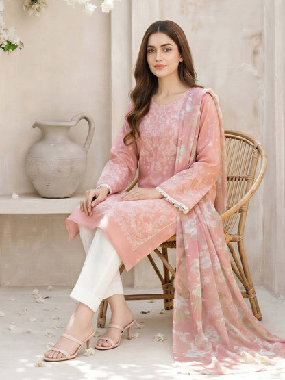 2 Piece Lawn Suit- Paste Printed (Unstitched)
