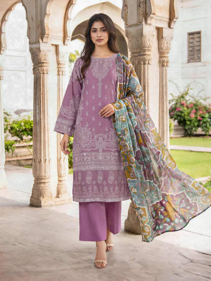 3 Piece Lawn Suit (Unstitched)