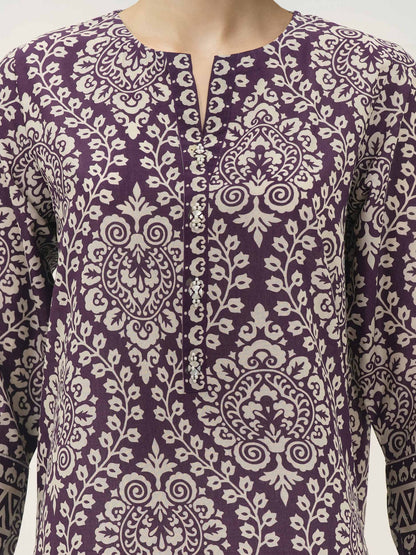 2 Piece Lawn Suit (Unstitched)