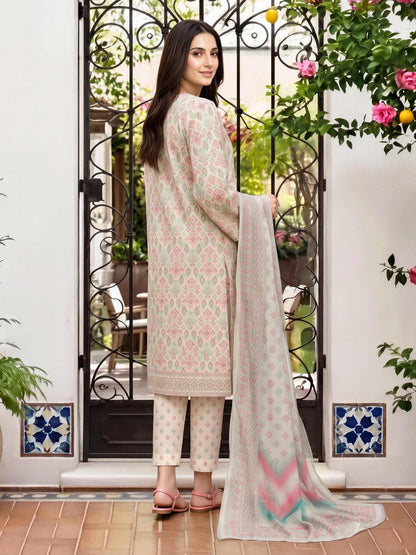 3 Piece Lawn Suit (Unstitched)