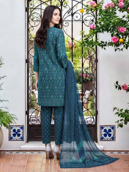 3 Piece Lawn Suit (Unstitched)
