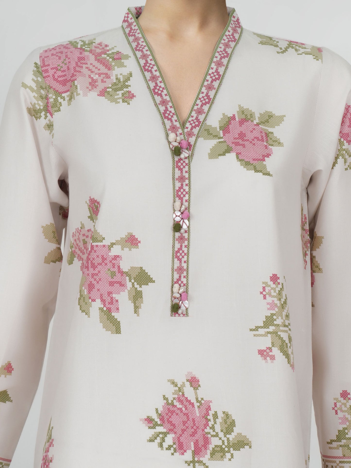 Lawn Slub Shirt (Unstitched)