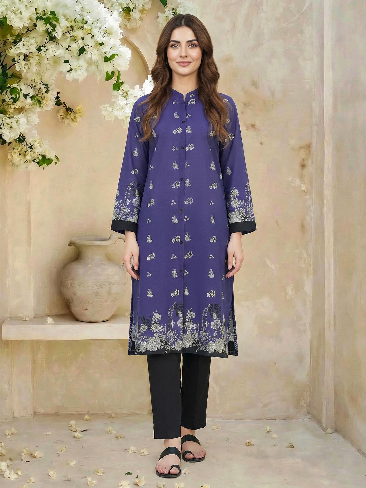 Lawn Shirt (Unstitched)