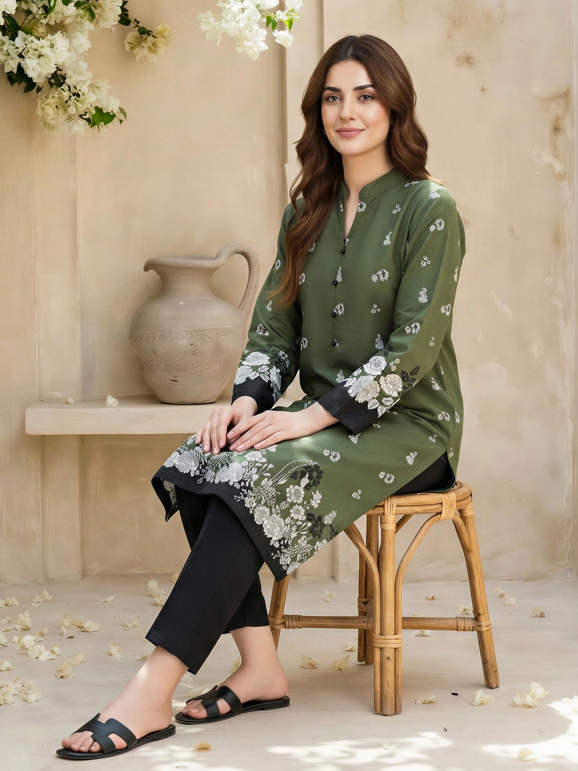 Lawn Shirt (Unstitched)