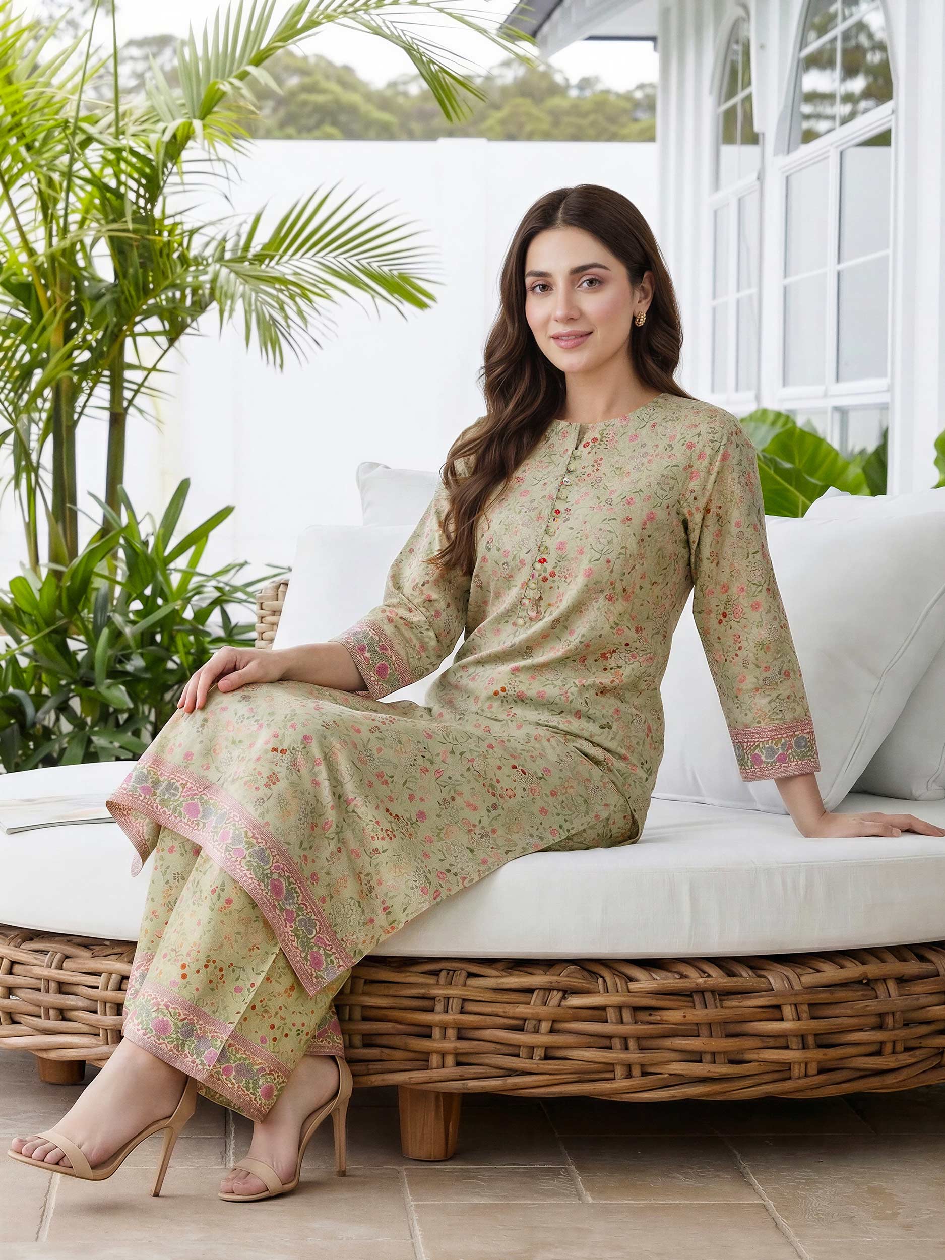 Lawn Shirt (Unstitched)