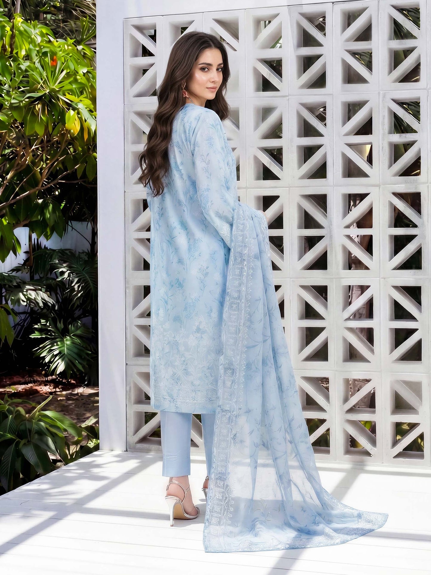 3 Piece Lawn Suit (Unstitched)