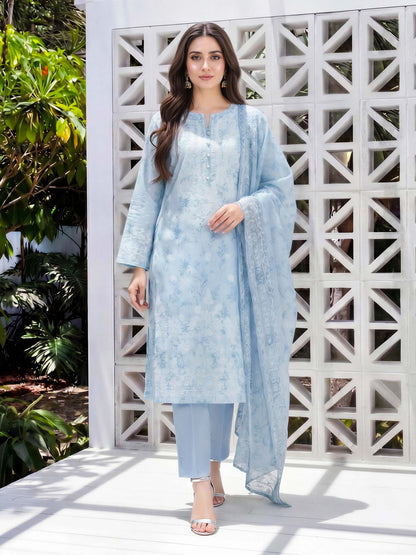 3 Piece Lawn Suit (Unstitched)