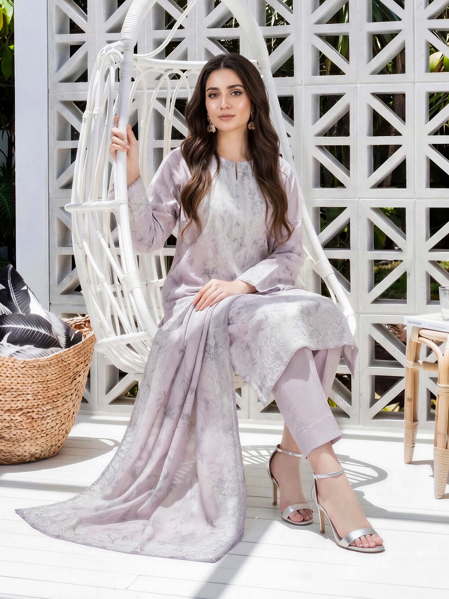 3 Piece Lawn Suit (Unstitched)