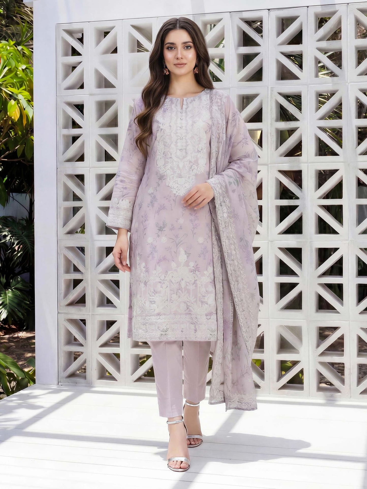3 Piece Lawn Suit (Unstitched)