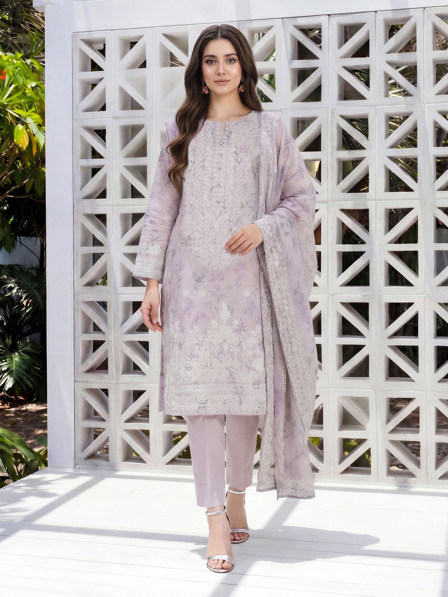 3 Piece Lawn Suit (Unstitched)