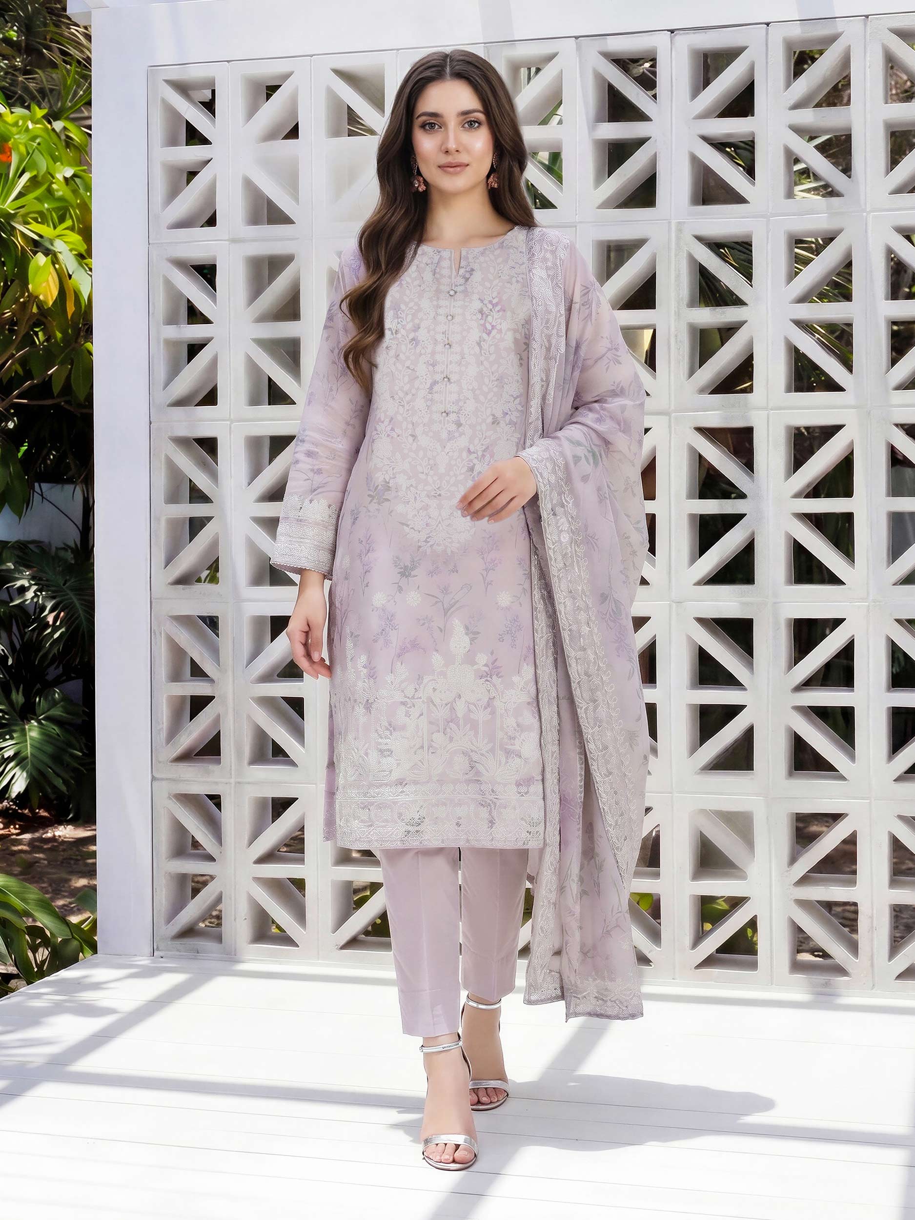 3 Piece Lawn Suit (Unstitched)