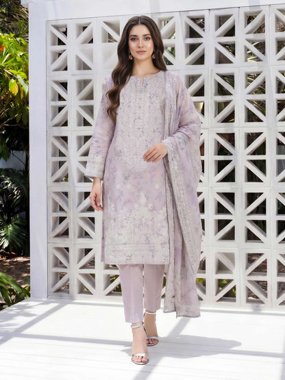 3 Piece Lawn Suit (Unstitched)