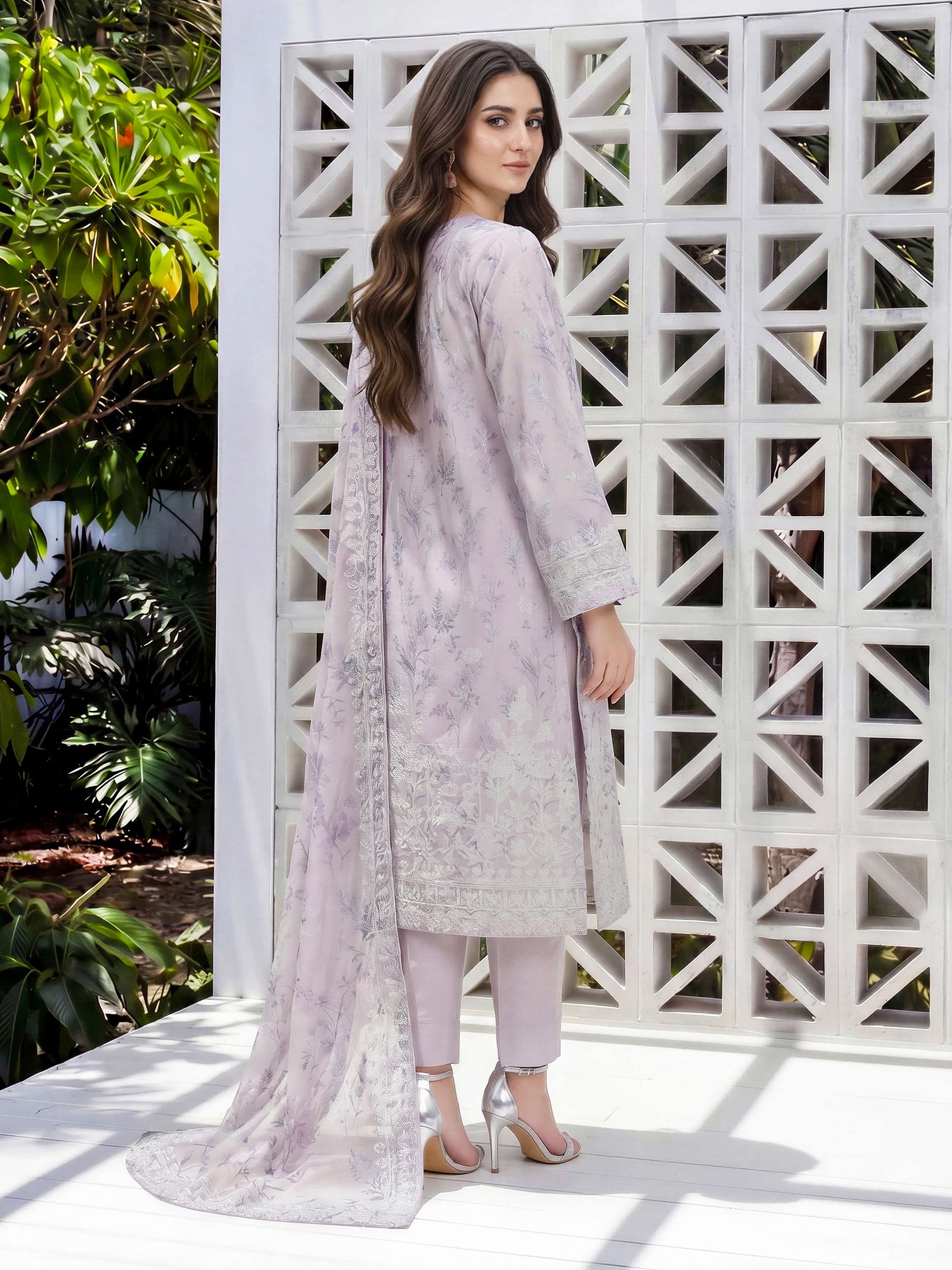 3 Piece Lawn Suit (Unstitched)