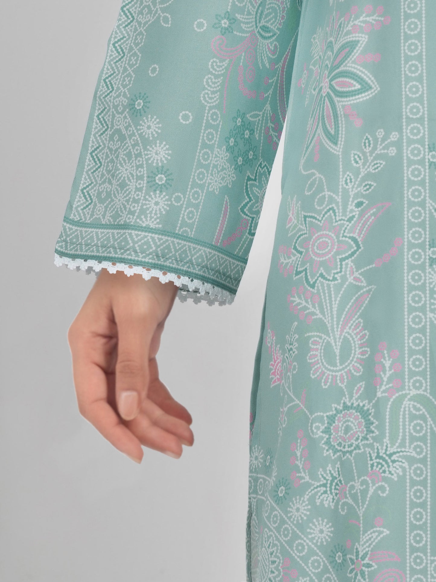 2 Piece Lawn Suit (Unstitched)