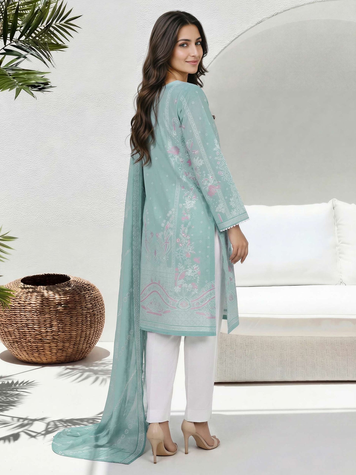2 Piece Lawn Suit (Unstitched)
